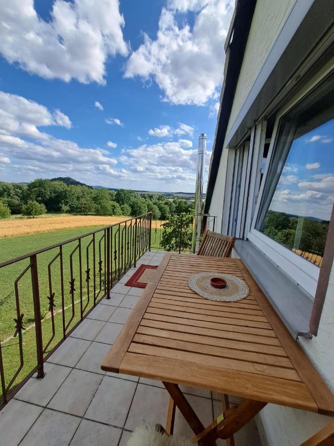 Ferienwohnung Mit Weitblick In Nordhessen Gudensberg ภายนอก รูปภาพ